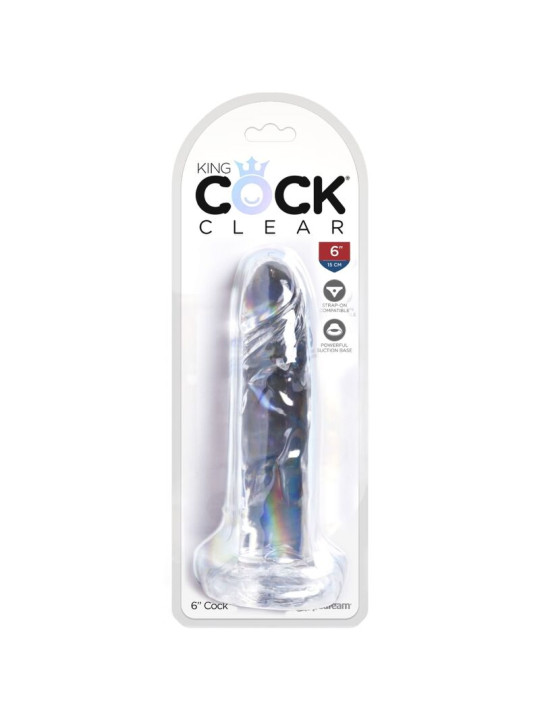 KING COCK - CLEAR PENE REALÍSTICO