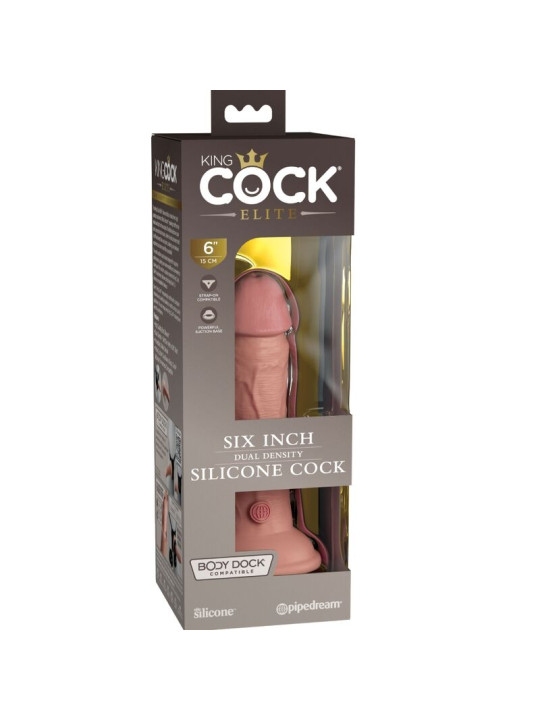 KING COCK - ÉLITE DILDO REALÍSTICO SILICONA