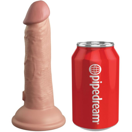 KING COCK - ÉLITE DILDO REALÍSTICO VIBRADOR & SILICONA