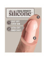 KING COCK - ÉLITE DILDO REALÍSTICO VIBRADOR & SILICONA