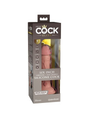 KING COCK - ÉLITE DILDO REALÍSTICO VIBRADOR & SILICONA