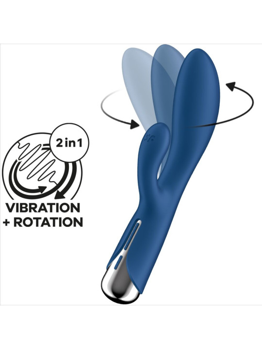 SATISFYER - SPINNING RABBIT 1 ESTIMULACION CLITORIS Y PUNTO G