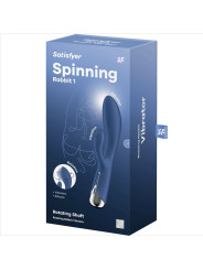 SATISFYER - SPINNING RABBIT 1 ESTIMULACION CLITORIS Y PUNTO G