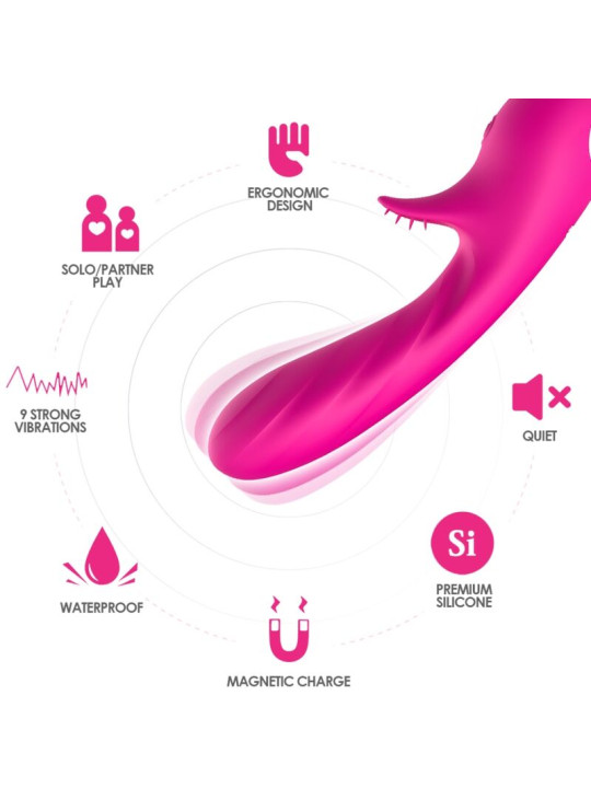 ARMONY - ROMANCE VIBRADOR CON ESTIMULADOR