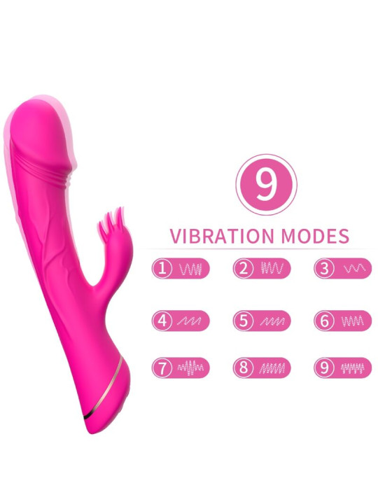 ARMONY - DILDO VIBRADOR RABBIT SILICONA