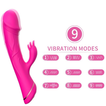 ARMONY - DILDO VIBRADOR RABBIT SILICONA