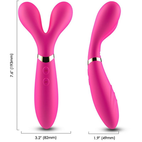 ARMONY - Y-WAND MASAJEADOR & VIBRADOR CABEZA DOBLE
