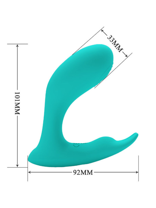 PRETTY LOVE - IDABELLE VIBRATION & PULSATION CONTROL REMOTO