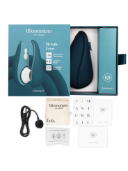 Womanizer Liberty 2: succionador de clítoris de viaje con tapa