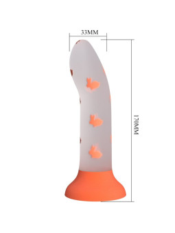 PRETTY LOVE - MAGICAL NIGHTFALL DILDO SIN VIBRACIÓN LUMINOSO