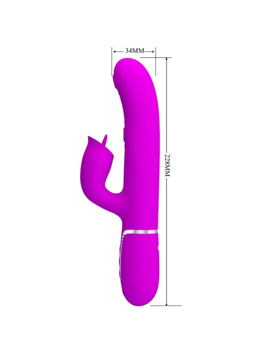 PRETTY LOVE - VIBRADOR RABBIT CON LICKING