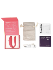 We-Vibe Sync Lite: vibrador para parejas rosa
