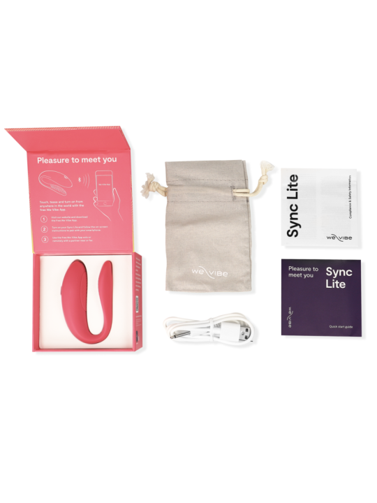 We-Vibe Sync Lite: vibrador para parejas rosa