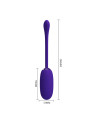 PRETTY LOVE - JULIUS HUEVO VIBRADOR IMPERMEBLE & RECARGABLE