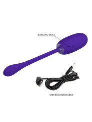 PRETTY LOVE - JULIUS HUEVO VIBRADOR IMPERMEBLE & RECARGABLE