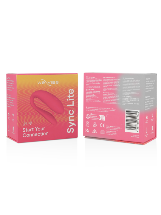 We-Vibe Sync Lite: vibrador para parejas rosa