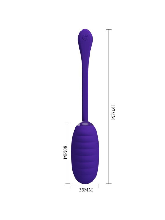 PRETTY LOVE - KIRK HUEVO VIBRADOR RECARGABLE