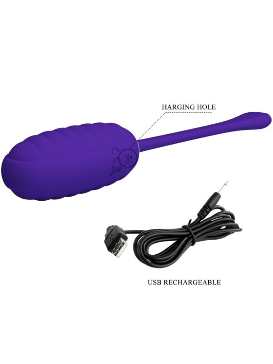 PRETTY LOVE - KIRK HUEVO VIBRADOR RECARGABLE