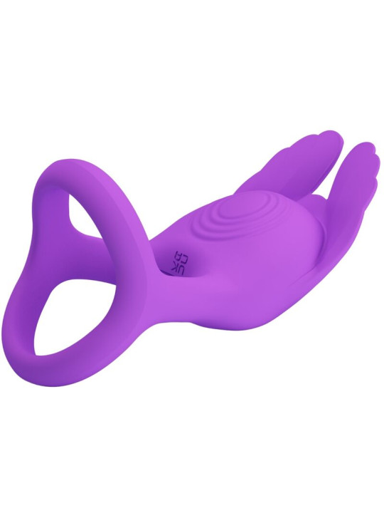 PRETTY LOVE - SILAS ANILLO VIBRADOR 7 VIBRACIONES SILICONA