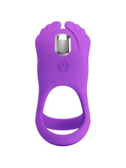 PRETTY LOVE - SILAS ANILLO VIBRADOR 7 VIBRACIONES SILICONA