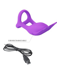 PRETTY LOVE - SILAS ANILLO VIBRADOR 7 VIBRACIONES SILICONA