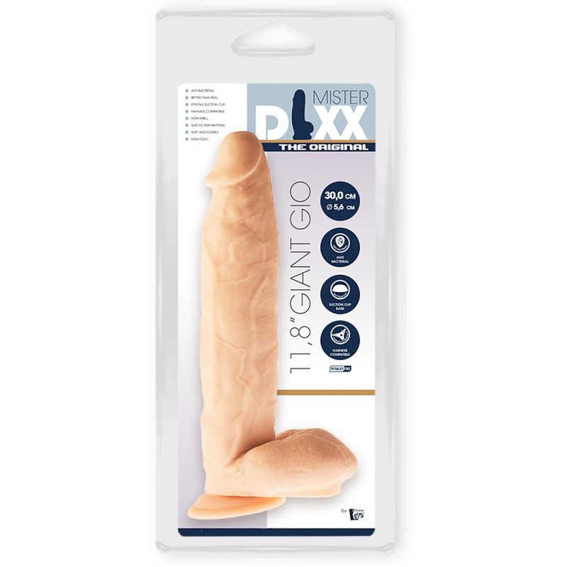 Vibrador realista Dream Toys Mr Dixx PVC Ø 5,6 cm