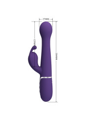 PRETTY LOVE - DEJON VIBRADOR RABBIT 3 EN 1 MULTIFUNCIÓN