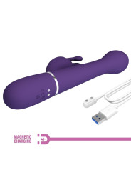 PRETTY LOVE - DEJON VIBRADOR RABBIT 3 EN 1 MULTIFUNCIÓN