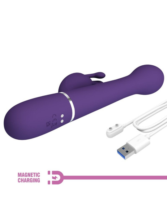 PRETTY LOVE - DEJON VIBRADOR RABBIT 3 EN 1 MULTIFUNCIÓN