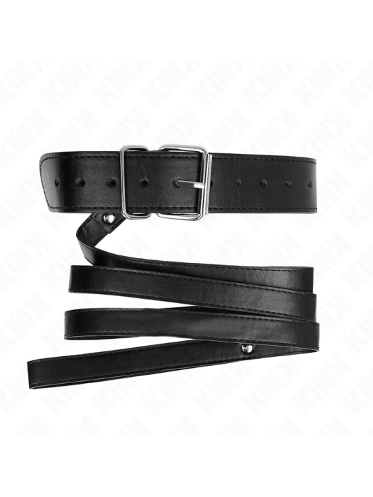 KINK - COLLAR CON CORREA 116 CM FINO AJUSTABLE 32-50 CM X 8 CM
