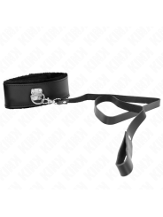 KINK - COLLAR CON CORREA 116 CM DE PIEL AJUSTABLE 40-48 CM X 6 CM