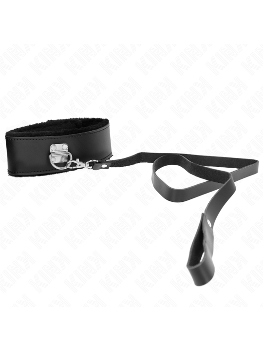 KINK - COLLAR CON CORREA 116 CM DE PIEL AJUSTABLE 40-48 CM X 6 CM