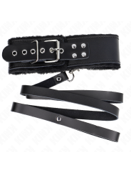 KINK - COLLAR CON CORREA 116 CM DE PIEL AJUSTABLE 40-48 CM X 6 CM