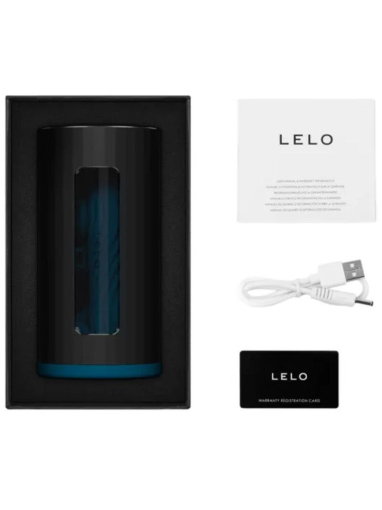 LELO - F1S V3 MASTURBADOR MASCULINO AZULADO