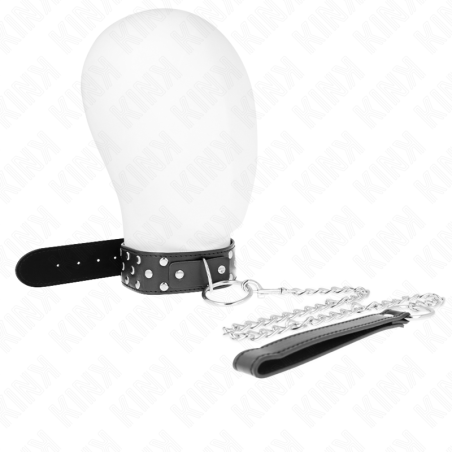 KINK - COLLAR CON CORREA 65 CM REMACHE ANILLA AJUSTABLE 36-50 CM X 3.8 CM