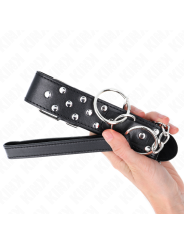 KINK - COLLAR CON CORREA 65 CM REMACHE ANILLA AJUSTABLE 36-50 CM X 3.8 CM