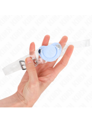 KINK - MORDAZA FORMA CHUPETE 5.5 x 4 CM AJUSTABLE 43-60 CM