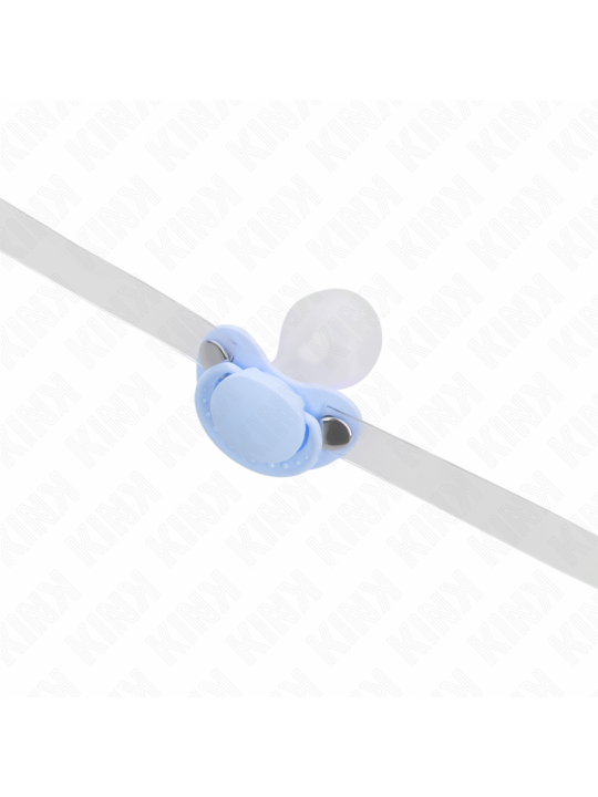 KINK - MORDAZA FORMA CHUPETE 5.5 x 4 CM AJUSTABLE 43-60 CM