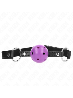 KINK - MORDAZA DE BOLA 4.5 CM DURA HUECA 63.5 X 2 CM