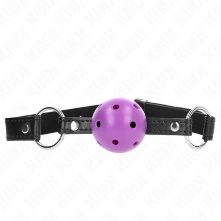 KINK - MORDAZA DE BOLA 4.5 CM DURA HUECA 63.5 X 2 CM