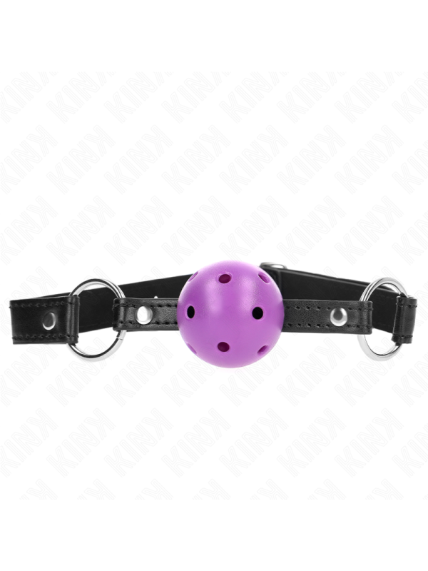 KINK - MORDAZA DE BOLA 4.5 CM DURA HUECA 63.5 X 2 CM