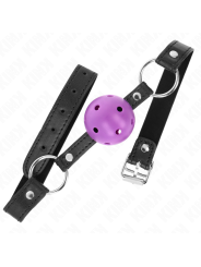 KINK - MORDAZA DE BOLA 4.5 CM DURA HUECA 63.5 X 2 CM