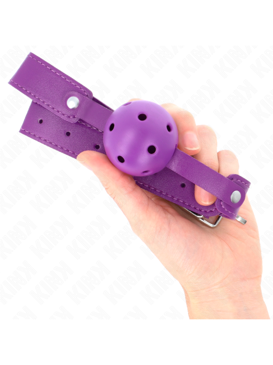 KINK - MORDAZA DE BOLA 4.5 CM TRANSPIRABLE 65 x 2.5 CM