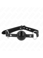 KINK - MORDAZA DE BOLA 4 CM TPE CON CANDADO 60 x 2 CM