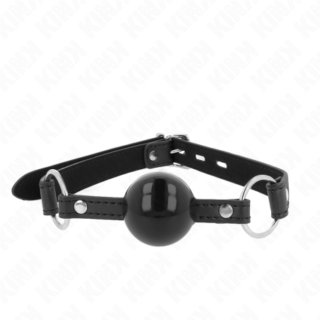 KINK - MORDAZA DE BOLA 4 CM TPE CON CANDADO 60 x 2 CM