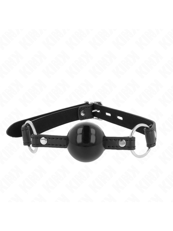 KINK - MORDAZA DE BOLA 4 CM TPE CON CANDADO 60 x 2 CM