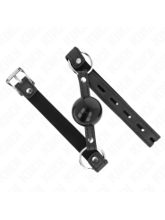 KINK - MORDAZA DE BOLA 4 CM TPE CON CANDADO 60 x 2 CM