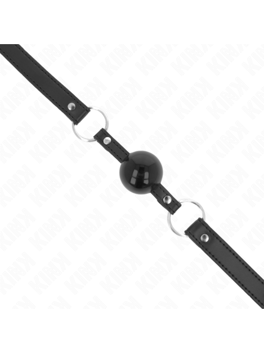 KINK - MORDAZA DE BOLA 4 CM TPE CON CANDADO 60 x 2 CM