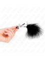 KINK - PINZAS PARA PEZONES CON PLUMA 7 CM