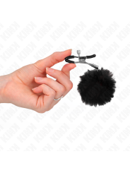 KINK - PINZAS PARA PEZONES CON POMPÓN 6 CM